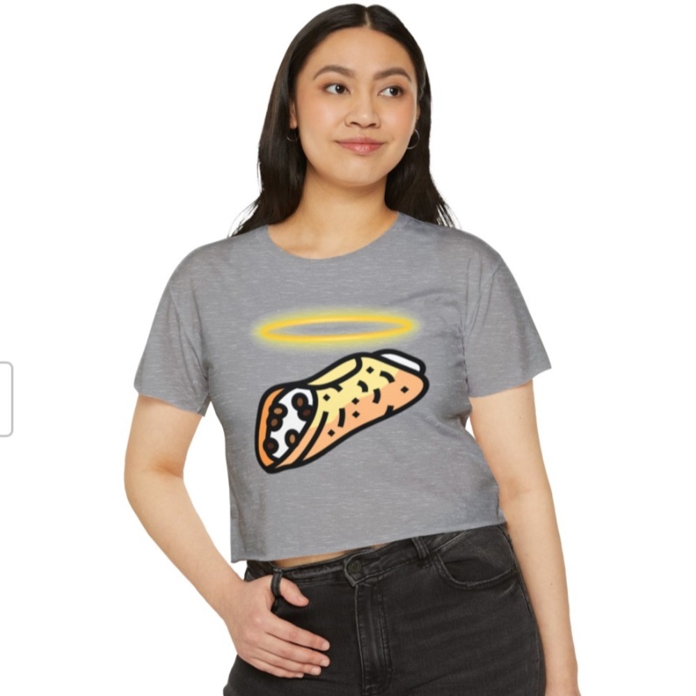 Holy Cannoli cropped T-Shirt
